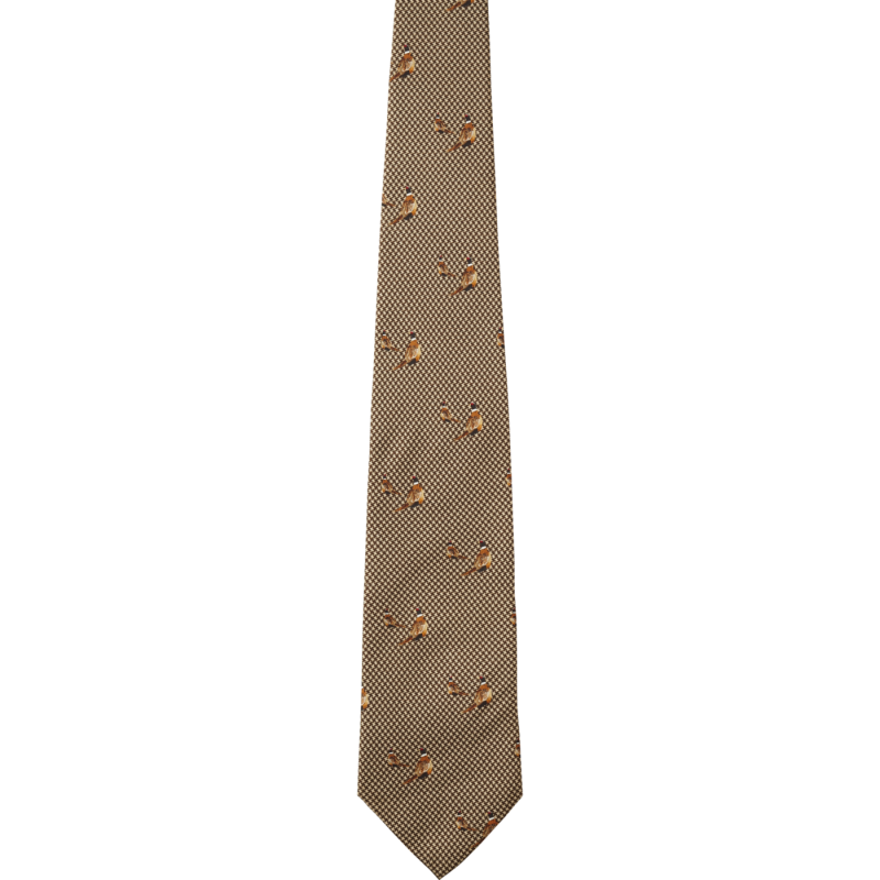 Morgan silk tie